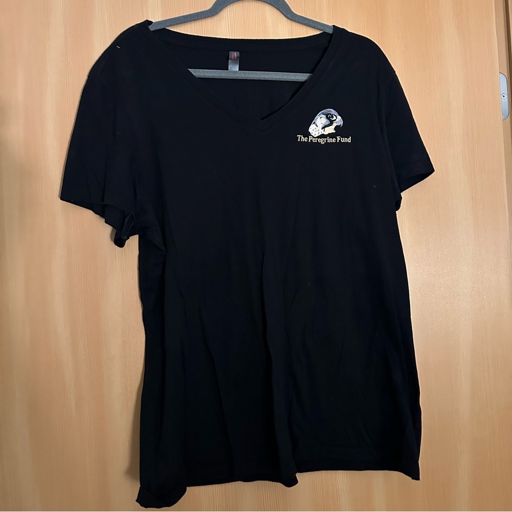 the peregrine fund V-neck tee